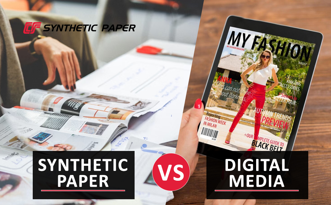 Papel sintético vs. Medios digitales
